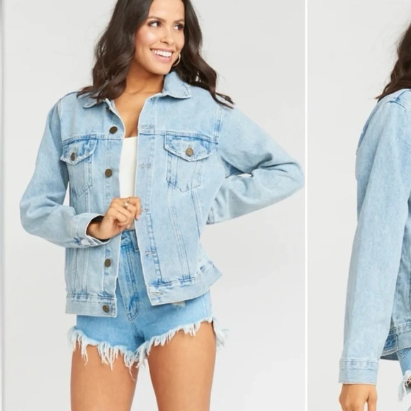 New Show Me Your MuMu Dover Jean Jacket Wedding Maid of Honor Boho Western - Picture 4 of 11